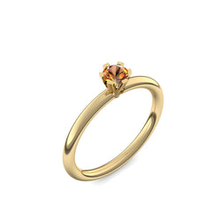 Ring Damen Gelbgold Citrin