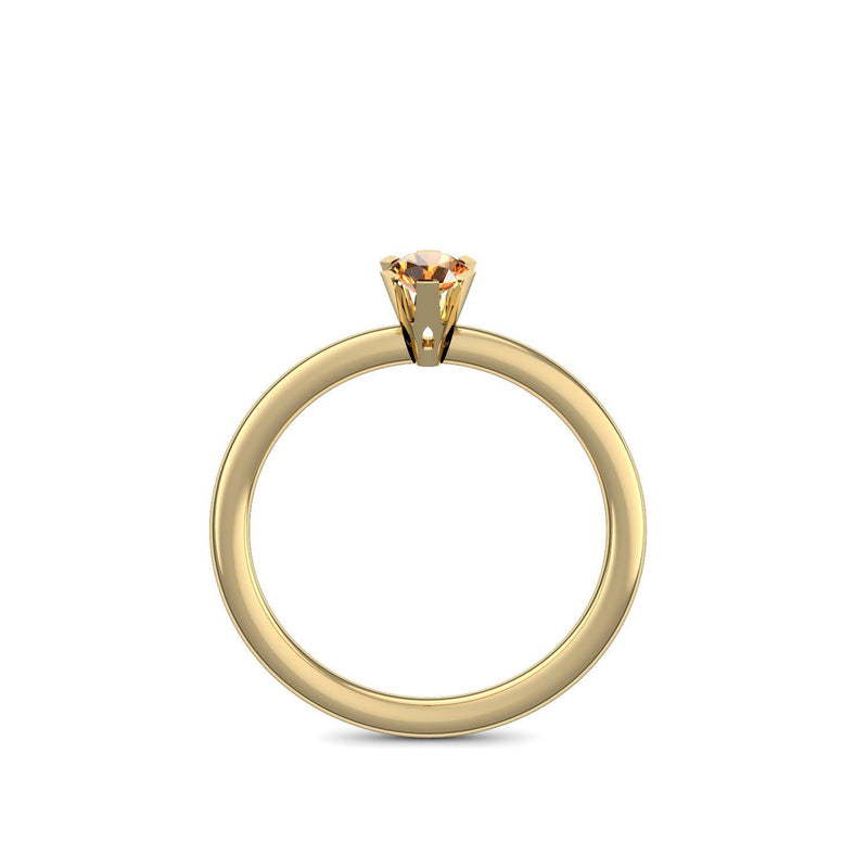 Ring Damen Gelbgold Citrin