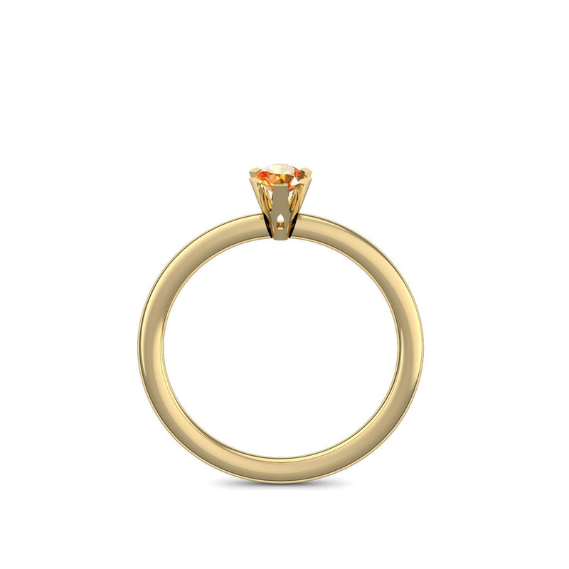 Ring Damen Gelbgold Feueropal