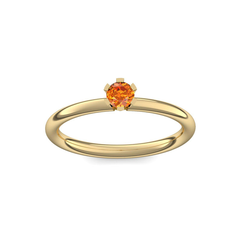 Ring Damen Gelbgold Feueropal