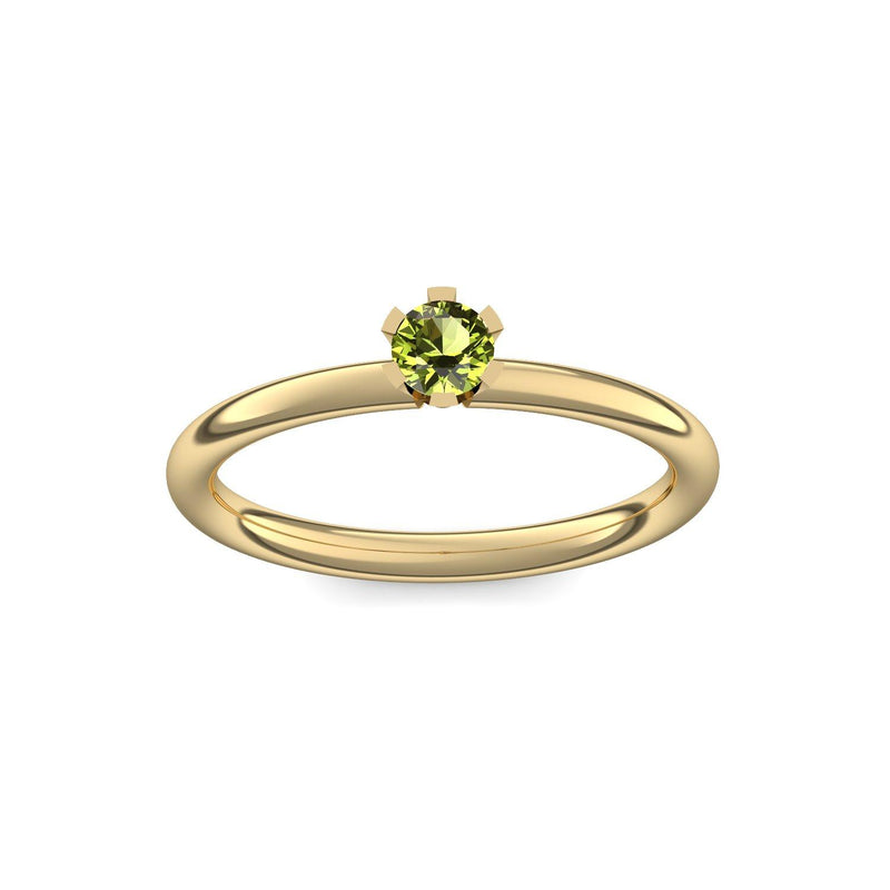 Ring Damen Gelbgold Peridot