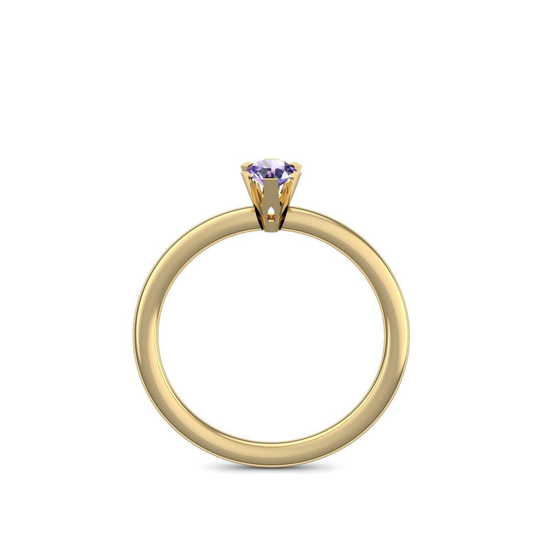 Ring Damen Gelbgold Tansanit