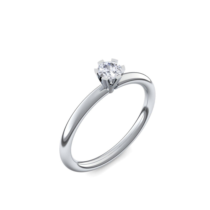 Ring Damen Platin Brillant