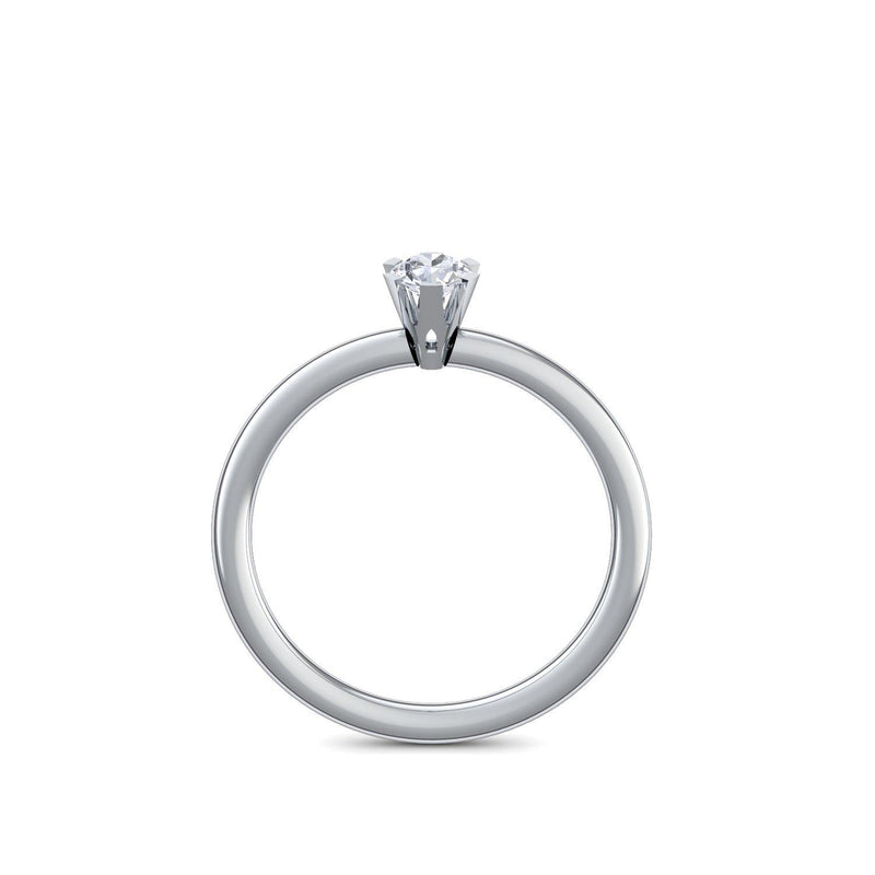 Ring Damen Platin Brillant