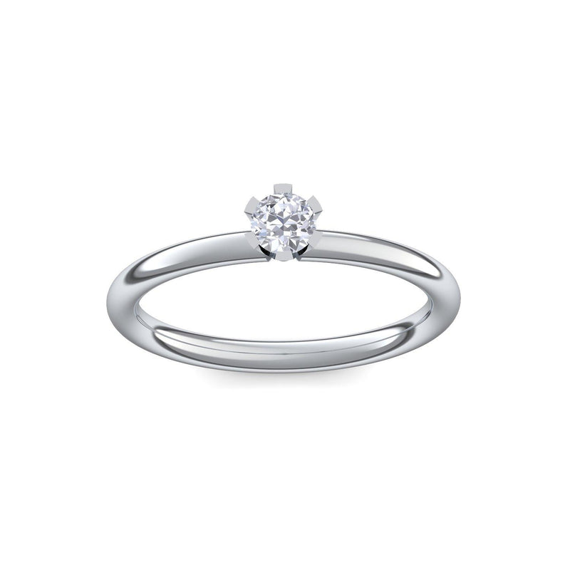 Ring Damen Platin Brillant