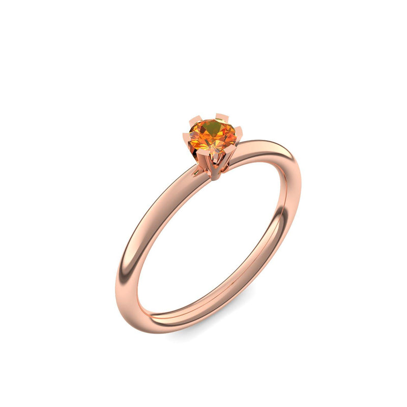 Ring Damen Rotgold Feueropal