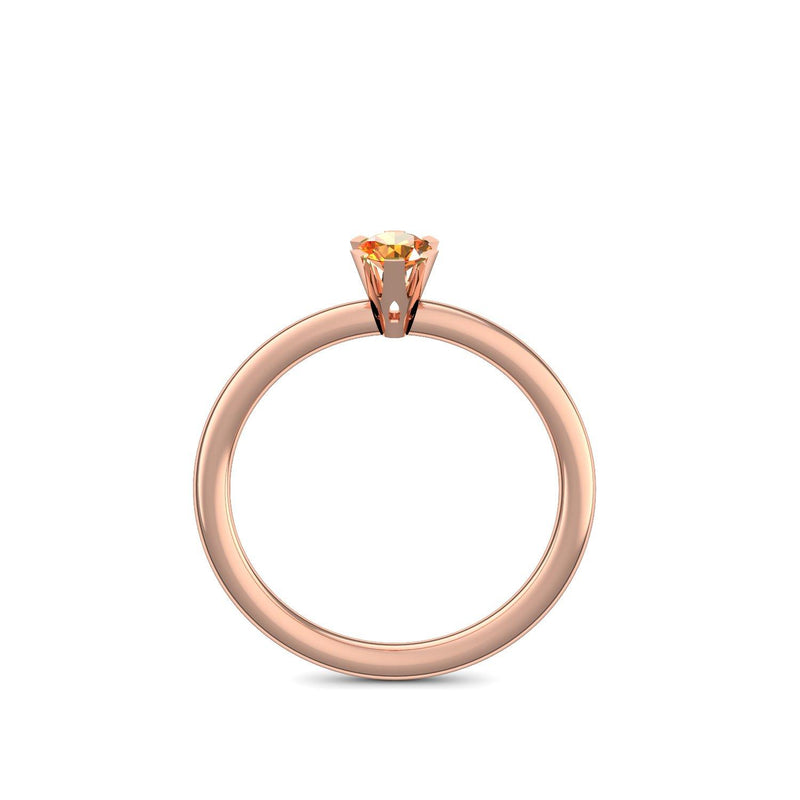 Ring Damen Rotgold Feueropal