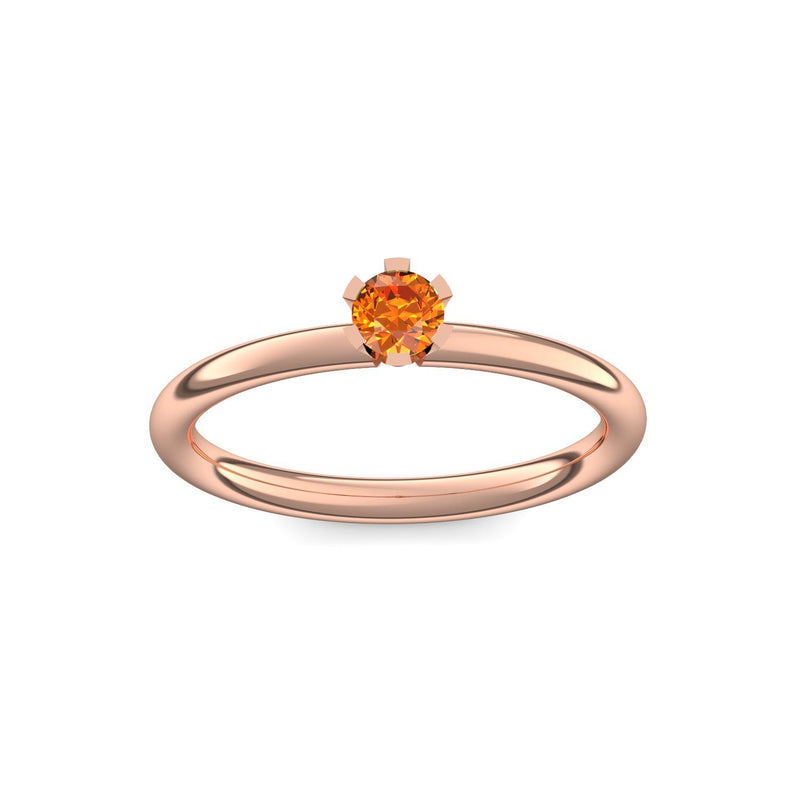 Ring Damen Rotgold Feueropal