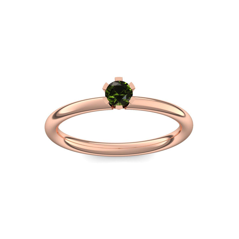 Ring Damen Rotgold Turmalin