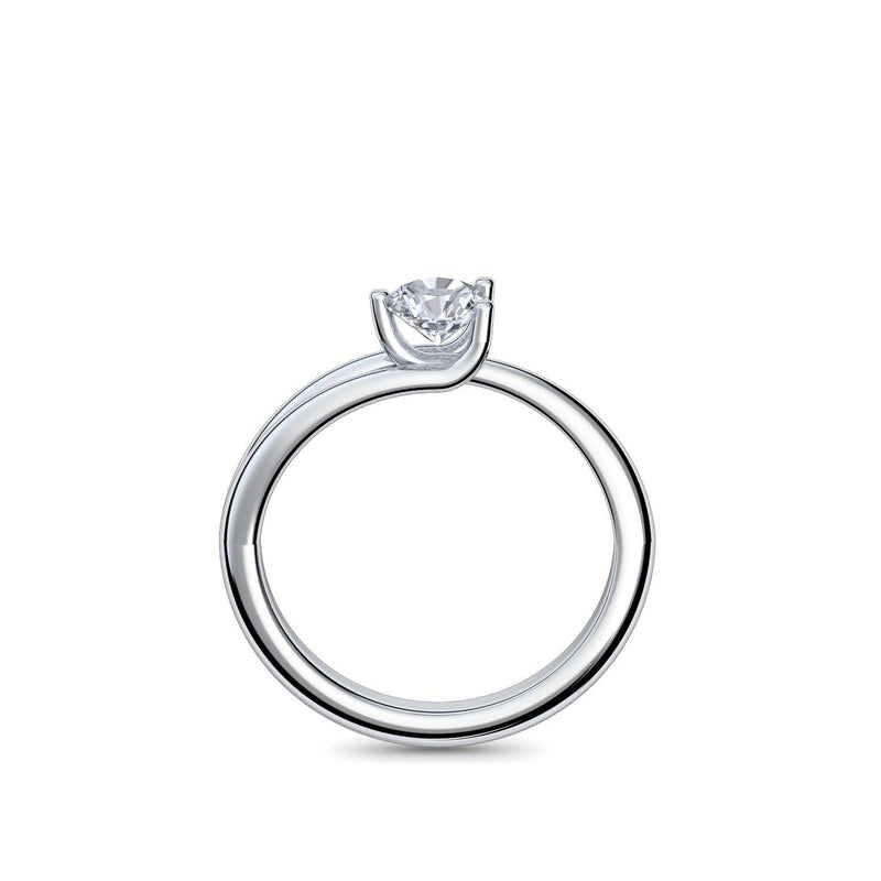 Ring Damen Silber Bergkristall