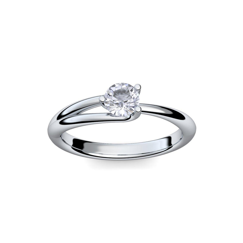 Ring Damen Silber Bergkristall