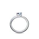 Ring Damen Silber Blautopas