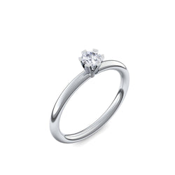 Ring Damen Silber Brillant