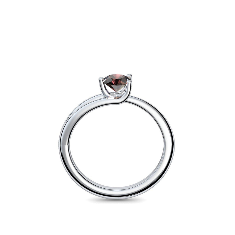 Ring Damen Silber Granat