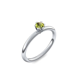 Ring Damen Silber Peridot