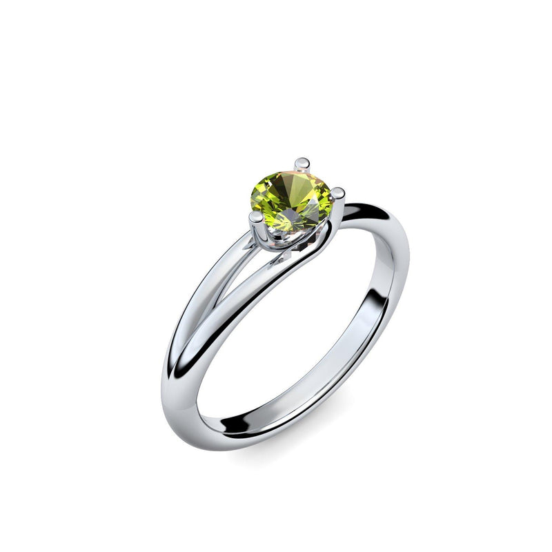 Ring Damen Silber Peridot