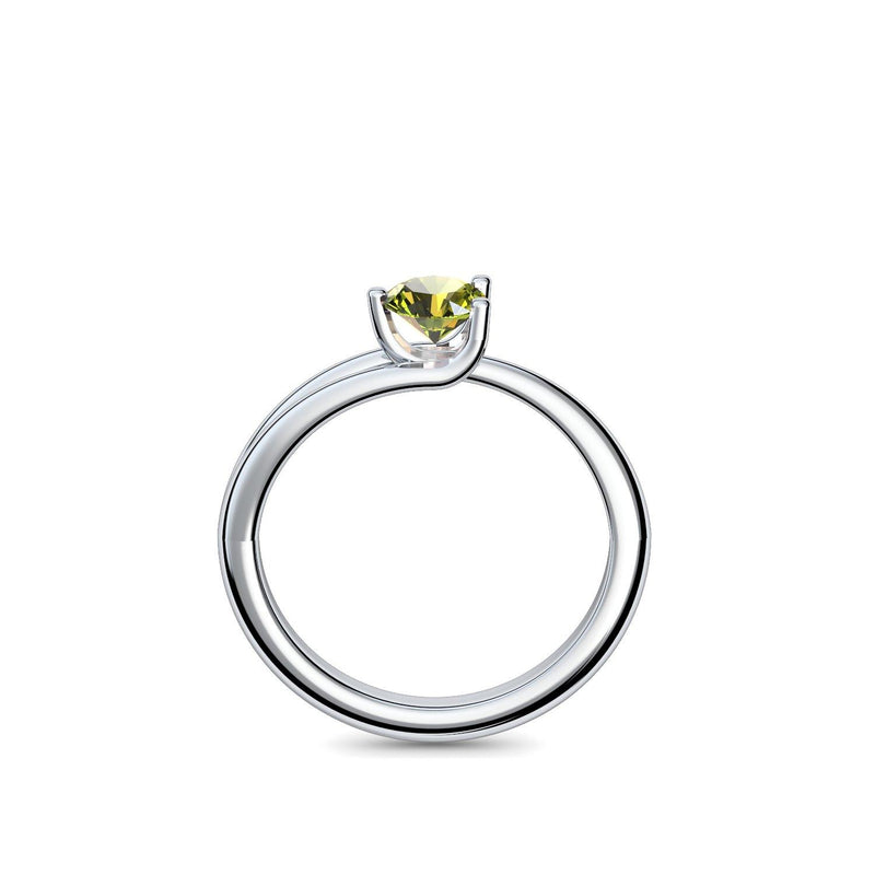 Ring Damen Silber Peridot