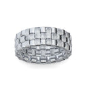 Ring Geflochten Platin