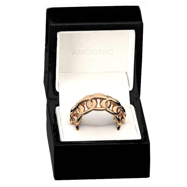 Ring Geflochten Rosegold