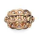 Ring Geflochten Rosegold