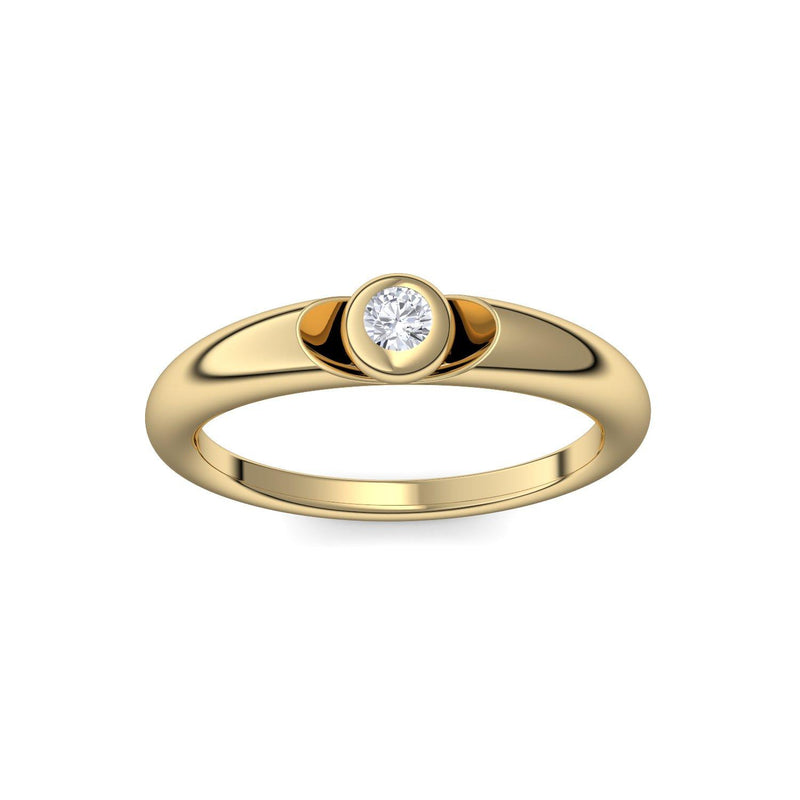 Ring Gelbgold Brillant