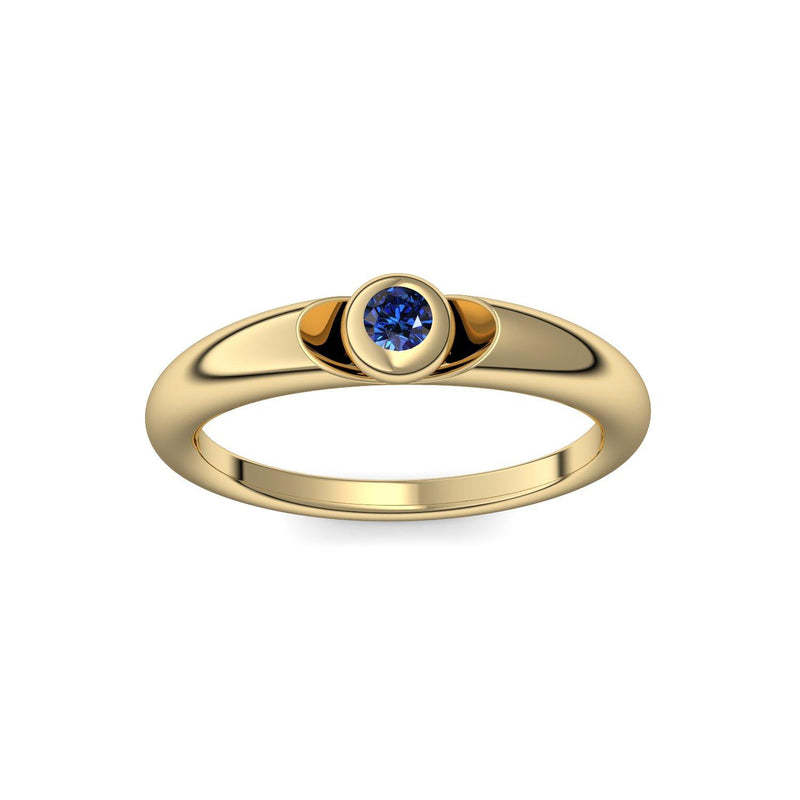 Ring Gelbgold Saphir