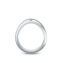 Ring Geschwungen Silber Aquamarin