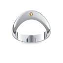 Ring Geschwungen Silber Citrin