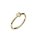Ring Herz Gelbgoldvergoldet Zirkonia