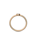Ring Herz Rosegold Brillant