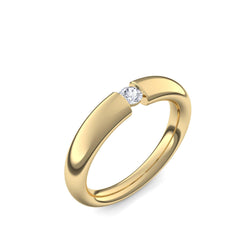 Ring Offen Gelbgold Brillant