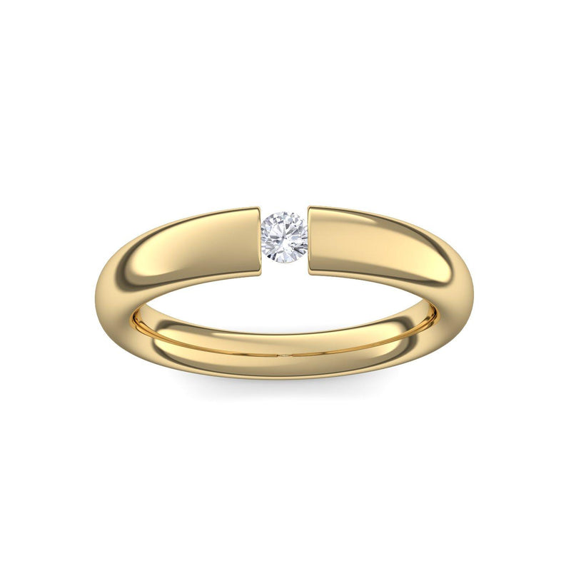 Ring Offen Gelbgold Brillant