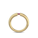 Ring Offen Gelbgold Rubin