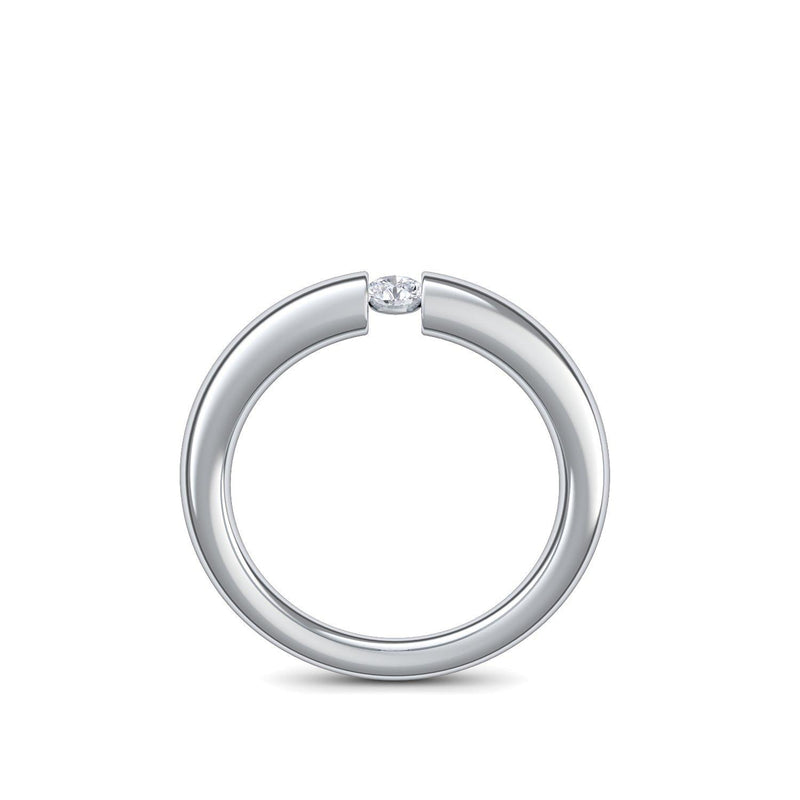 Ring Offen Platin Brillant