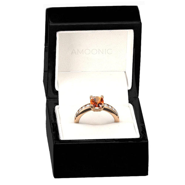 Ring Rosegold Citrin