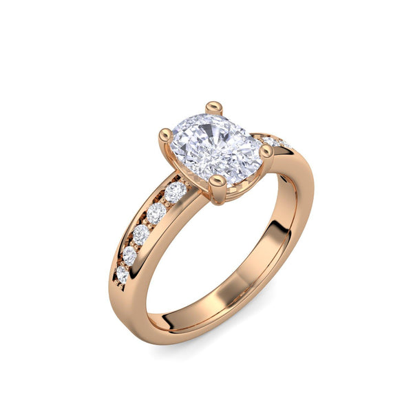 Ring Rosegold Zirkonia