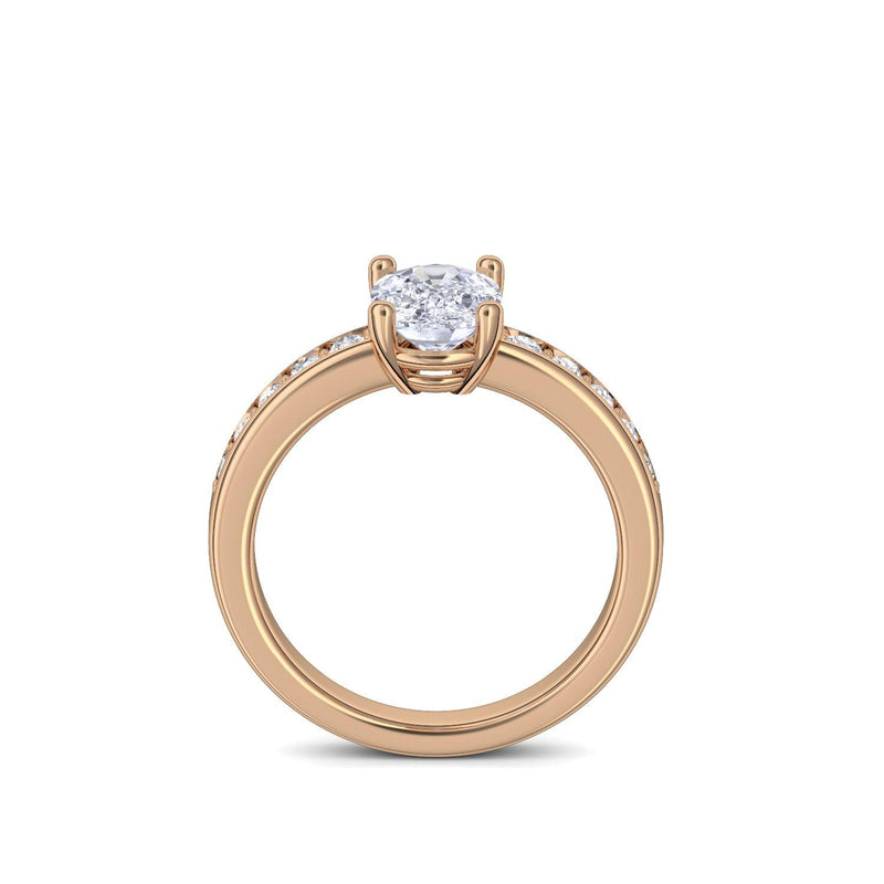 Ring Rosegold Zirkonia