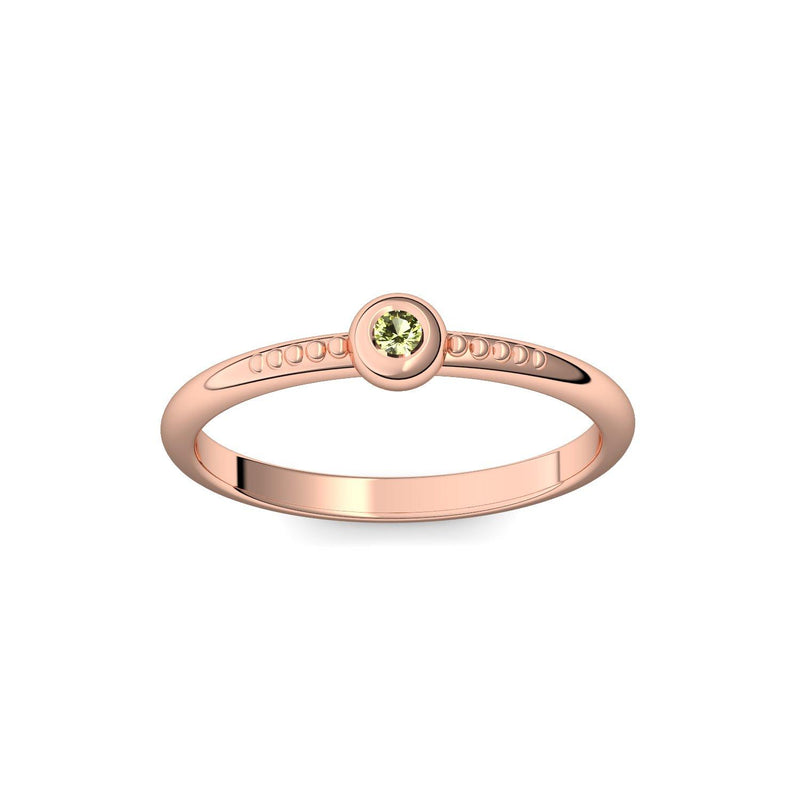 Ring Rotgold Peridot