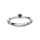 Ring Schlicht Silber Turmalin