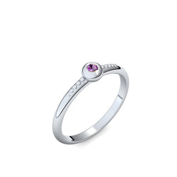 Ring Silber Amethyst