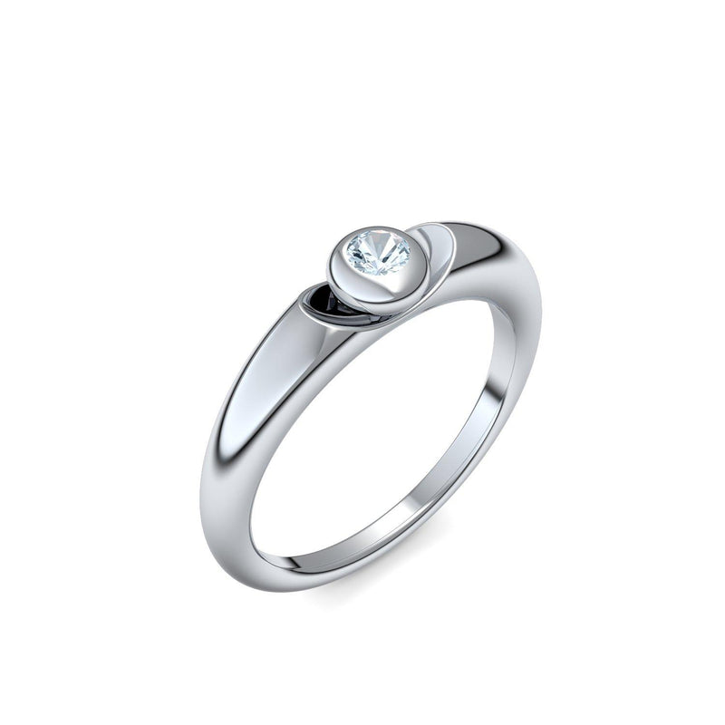 Ring Silber Aquamarin