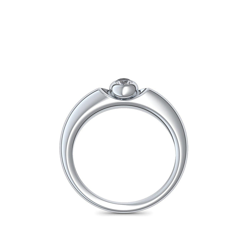 Ring Silber Bergkristall