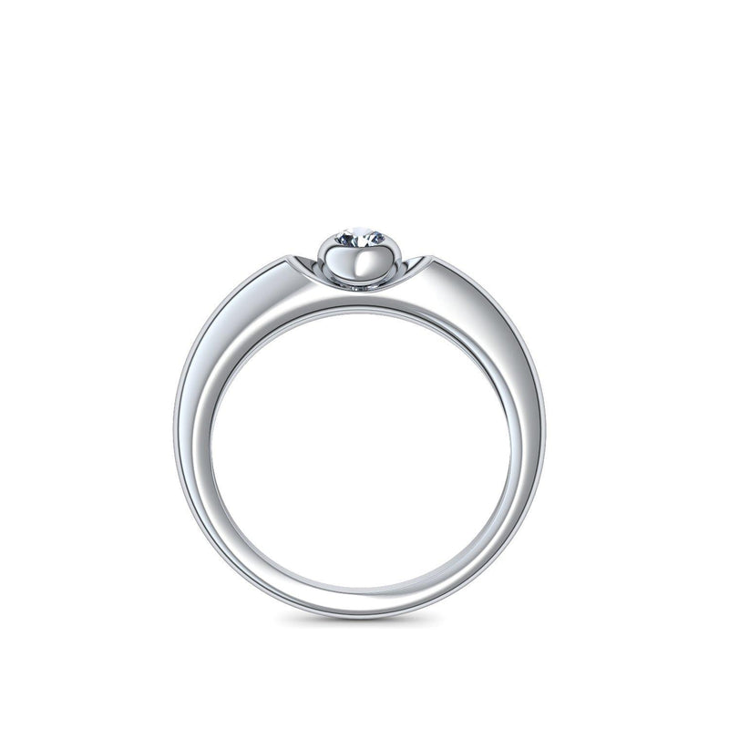 Ring Silber Blautopas