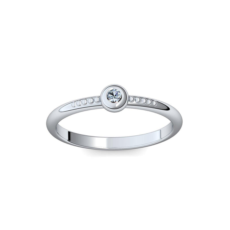 Ring Silber Blautopas