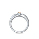 Ring Silber Citrin