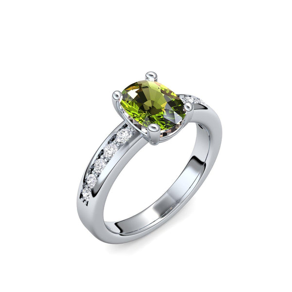 Ring Silber Peridot