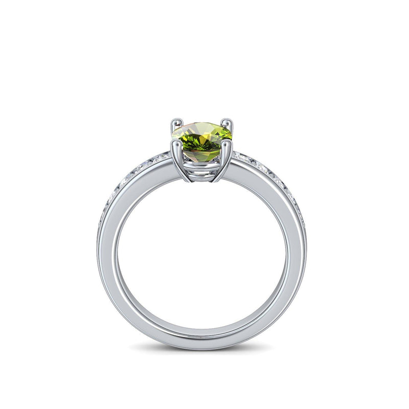 Ring Silber Peridot