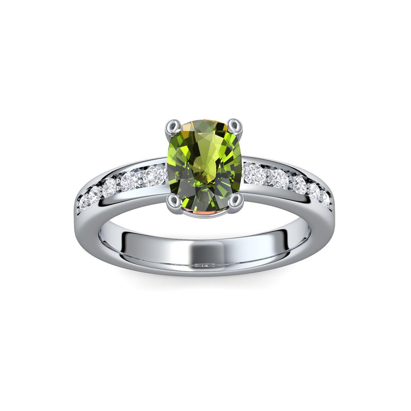 Ring Silber Peridot