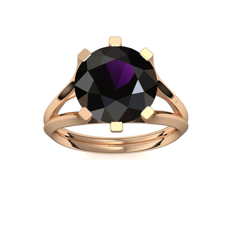 Ring Stein Rosegold Amethyst