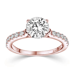 Ring Stein Rosegold Zirkonia